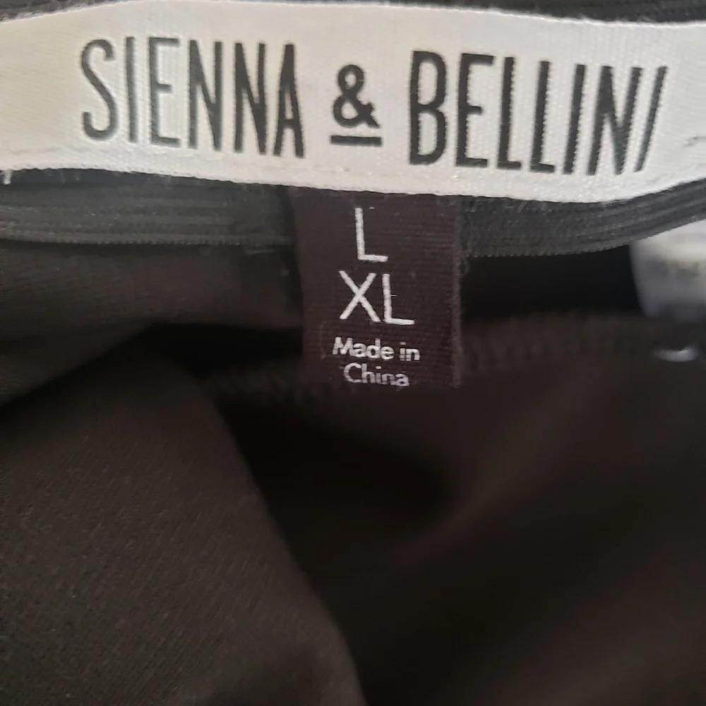 SIENNA & BELLINI Mini Black Flare Skirt
